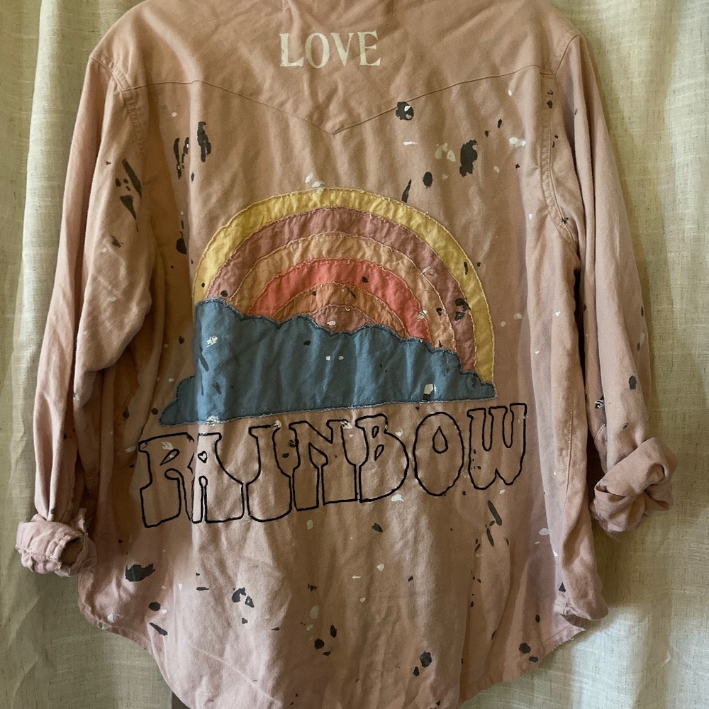 MP• rainbow kelly top